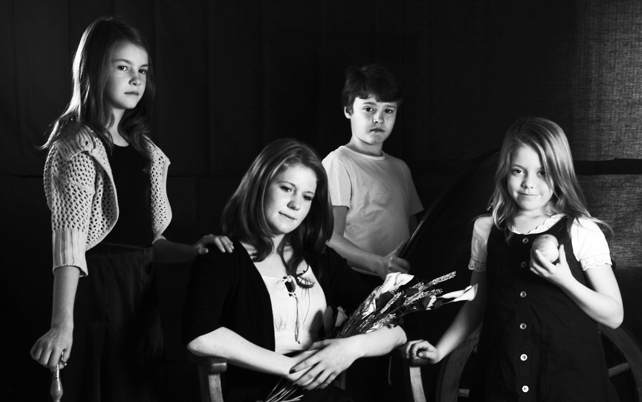 Et helt 'almindeligt' familieportræt