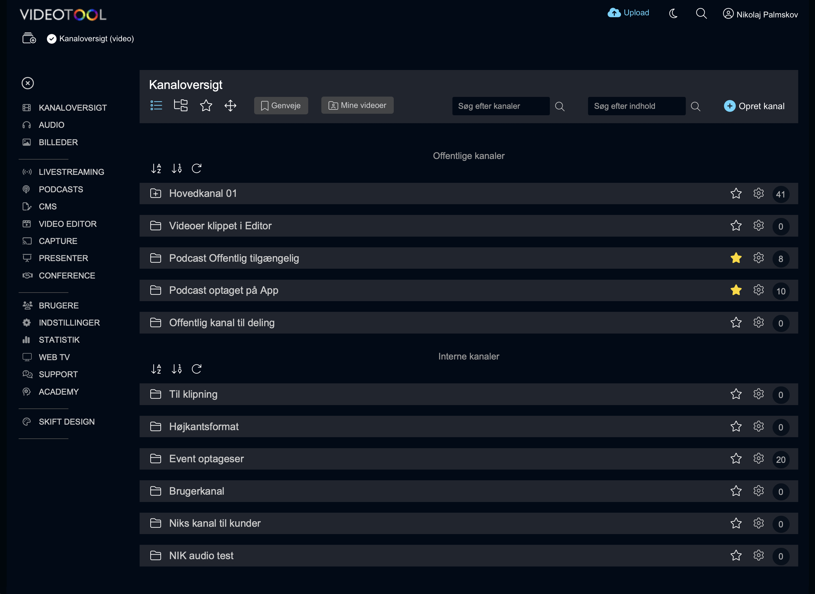 Redesign + frontend programmering af Videotool i kundetilpasset GDPR compliant framework